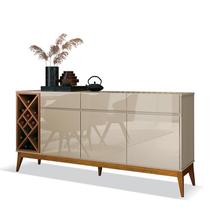 Buffet Sala Jantar Adega Passion EDN Off White/Cedro Naturale