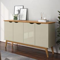 Buffet Sala Prism 4 Portas - 3 Cores Buffet Sala Prism 4 Portas - 3 Cores