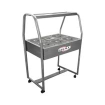 Buffet Salada com 6 Cubas Frias Spolu SLP-511