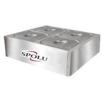 Buffet Salada de Bancada Spolu Gelo-X 4 Cubas Frias SPL-526