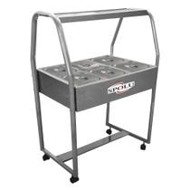 Buffet Salada Infantil Spolu Gelo-X 6 Cubas Frias SPL-535