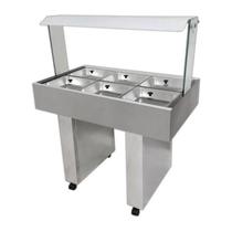 Buffet Salada Self Service 6 Cubas Gelo-X Edanca BNGM-06