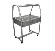 Buffet Salada Self Service 6 Cubas Gelo-X Spolu SPL-511 Buffet Salada Self Service 6 Cubas Gelo-X Spolu SPL-511