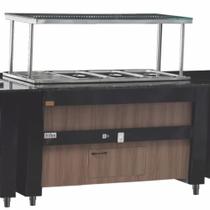 Buffet Salada Self Service RF133 8 Cubas Frilux