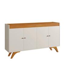 Buffet Sevilha 4 Portas Mavaular Naturalle-off White