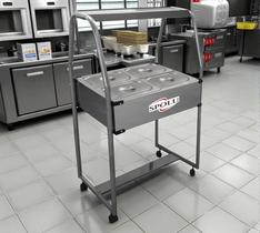 Buffet Térmico 4 Cubas de 6 Litros 220V Spolu