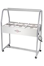 Buffet Térmico 6 Cubas Spolu 220V