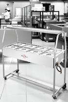 Buffet Térmico 8 Cubas de 6 Litros 127 Spolu