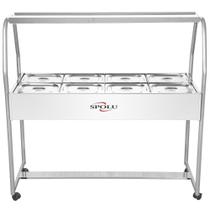 Buffet Térmico 8 Cubas SPL508 Spolu 220V Buffet Térmico 8 Cubas SPL508 Spolu 220V