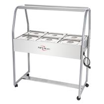 Buffet Térmico com 6 Cubas Spolu SLP-506 220V