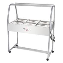 Buffet Térmico com 6 Cubas Spolu SLP-506 220V
