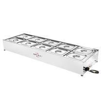 Buffet Térmico de Bancada Spolu 10 Cubas 220V SPL-512BC