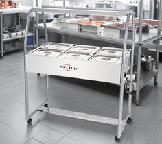 Buffet Térmico Infantil 6 Cubas 127