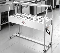 Buffet Térmico Infantil 8 Cubas de 6 Litros 127