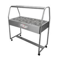 Buffet Térmico Infantil Spolu 8 Cubas 220V SPL-508IF