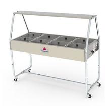 Buffet termico progas prb08 c/tampa de vidro - 220v