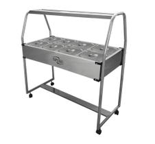Buffet Térmico Self Service 8 Cubas SPOLU SPL-509 127v Buffet Térmico Self Service 8 Cubas SPOLU SPL-509 127v