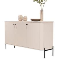 Buffet Tucupí Aparador Sala Off White Preto JB Bechara 32679 Buffet Tucupí Aparador Sala Off White Preto JB Bechara 32679