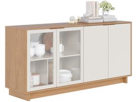 Buffet Vitória 4 PT Freijó e Off White