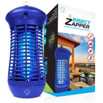 Bug Zapper Livin' Well Blue para interior/exterior 1500m² Alcance 18W Bug Zapper Livin' Well Blue para interior/exterior 1500m² Alcance 18W