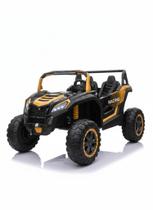 Buggy eletrico infantil racing 24v dourado 4x4 arco iris carros eletricos Buggy eletrico infantil racing 24v dourado 4x4 arco iris carros eletricos