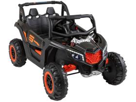 Buggy Elétrico Infantil UTV R/C 12V Preto Bandeirante