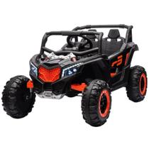 Buggy Off Road Carrinho Elétrico Utv R3 12v Recarregável Preto / Bang Toys