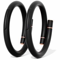 BuggyBands Pulseiras Repelentes de Mosquito 2 Unidades Preto