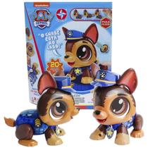 Build A Bot Patrulha Canina - Monte o Robô do Chase com Luzes e Sons