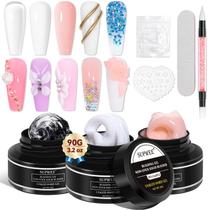 Builder Gel SUPWEE Solid para arte de unhas 3D, não pegajoso Builder Gel SUPWEE Solid para arte de unhas 3D, não pegajoso