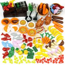 Building Block Friends Animals Bricks City Food Accessories