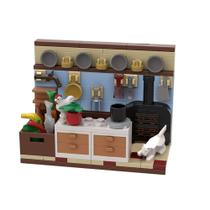 Building Block Scene Sayotoo Swedish Chef's Kitchen 143 unidades Building Block Scene Sayotoo Swedish Chef's Kitchen 143 unidades