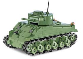 Building Block Toy COBI Historical Collection WWII Tank Sherman M4A1 em escala 1:48