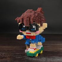 Building Blocks: Caso encerrado com figura de anime 3D do detetive Conan Building Blocks: Caso encerrado com figura de anime 3D do detetive Conan