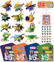 Building Blocks Colplay Insect, 24 pacotes com cartões de dia dos namorados