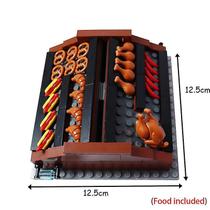 Building Blocks Food City Bakery Shop Store para crianças de 4 a 12 anos