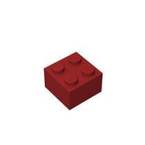 Building Brick TTEHGB TOY Classic 2x2 200 peças vermelho caqui Building Brick TTEHGB TOY Classic 2x2 200 peças vermelho caqui