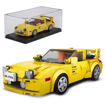 Building Toy Mold King Initial D RX-7 Mazda com vitrine Building Toy Mold King Initial D RX-7 Mazda com vitrine