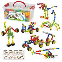 Building Toys Caferria 170 unidades com caixa de brinquedos para crianças de 4 a 8 anos Building Toys Caferria 170 unidades com caixa de brinquedos para crianças de 4 a 8 anos