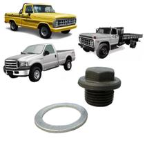 Bujão Do Carter Óleo Motor Com Junta Ford F1000 Motor Mwm Bujão Do Carter Óleo Motor Com Junta Ford F1000 Motor Mwm