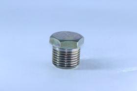 Bujão em metal 1/2 npt (plug sextavado) PADRAO