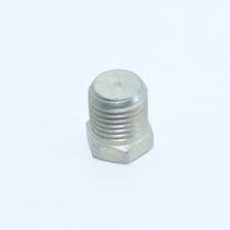 Bujão em metal 1/4 npt (plug sextavado) PADRAO