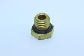 Bujão em metal com oring m14 (plug sextavado) PADRAO