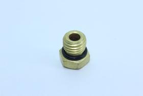 Bujão em metal com rosca m12 (plug sextavado)