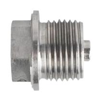 Bujão Magnético De Drenagem De Óleo Em Aço Inoxidável Prateado M12x1.25 M14x1.5 M16x1.5 M18x1.5 Para