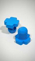 Bujão Óleo Silicone Universal 12.5mm Rosca 12mm