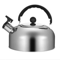 Bule 2 Litros Inox com Apito Ideal para Aquecer Ferver Água Bule 2 Litros Inox com Apito Ideal para Aquecer Ferver Água