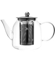 Bule 800ml Com Infusor Para Chá em Vidro Borossilicato