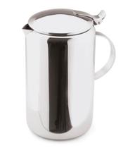 Bule Aço Inox Com Alça Tampa Grande 1,2 Litros Leite Café Fervedor Leiteira Chá Água Jarra Serviço De Mesa Servir