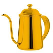 Bule Bico Fino Inox Golden Dourado 570ml 8022 Mimo Style